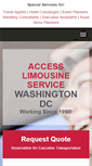 Mobile Screenshot of access-limo.com